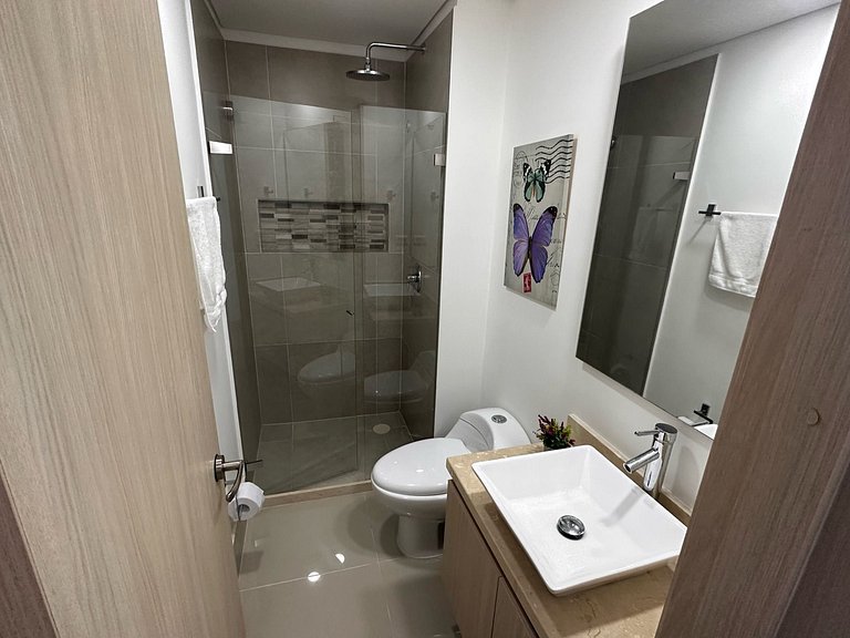 Appartement avec vue sur la mer à Bocagrande