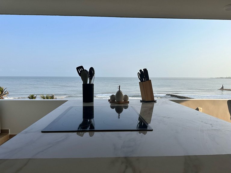 Sea view from premium apartment