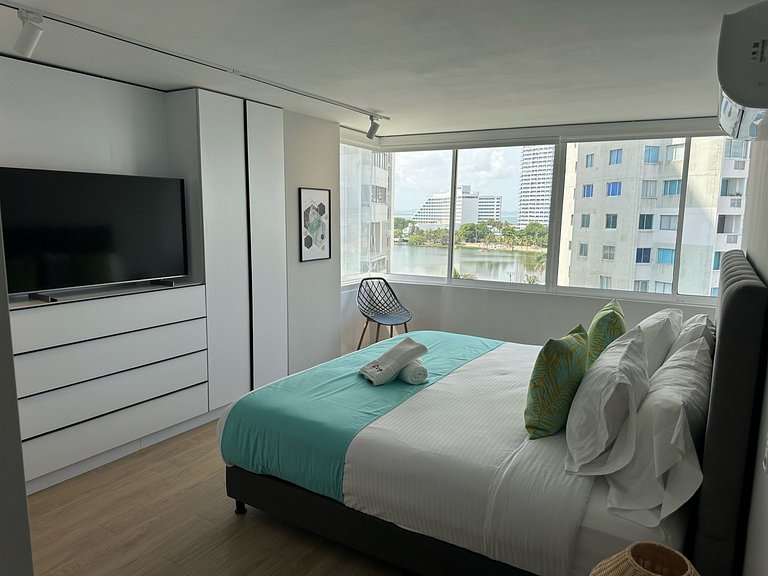 U-GO Lujoso apt con vista al mar en Cartagena