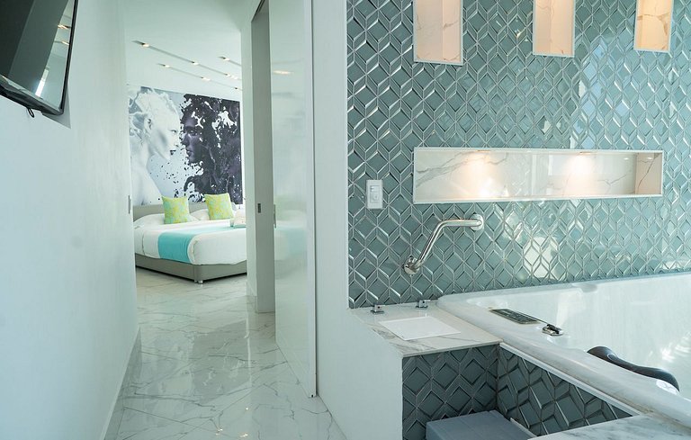 U-GO Apto en Murano Elite con Balcón y Jacuzzi