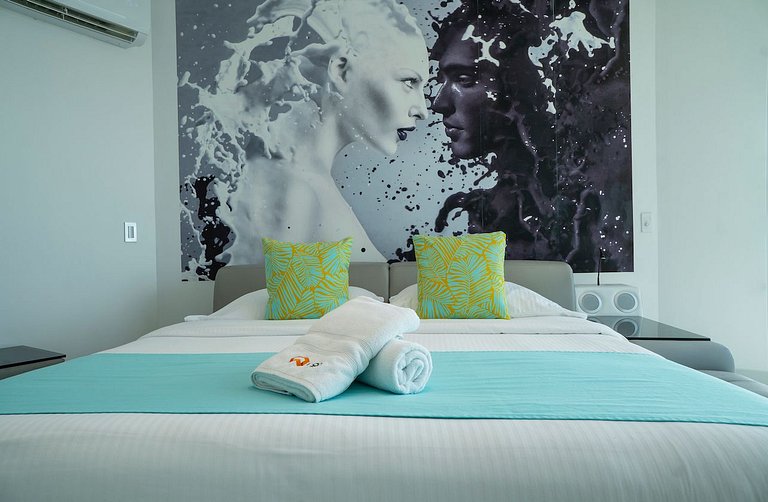 U-GO Apto en Murano Elite con Balcón y Jacuzzi