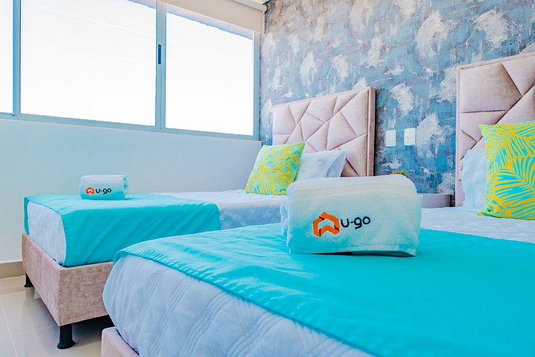 U-GO Elegante Apt in Crespo mit Meerblick