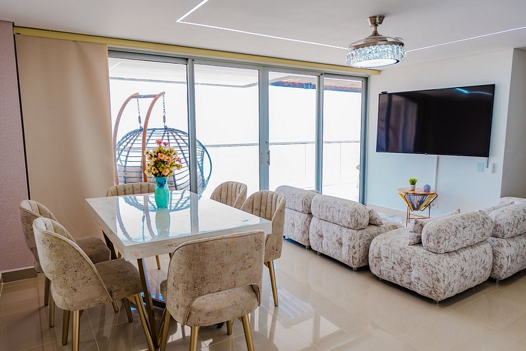 Appartement avec vue panoramique sur la mer