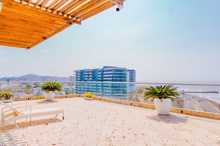 Appartamento con vista panoramica sul mare