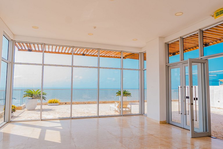 Appartement avec vue panoramique sur la mer