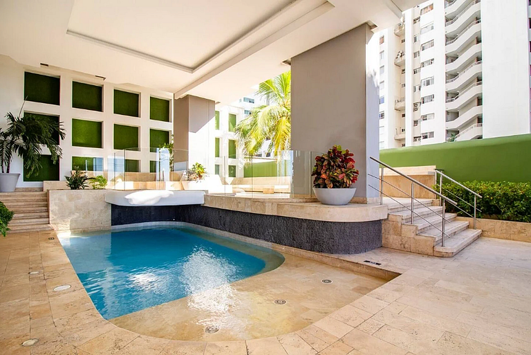 U-GO Apartment in Bocagrande mit Strandblick