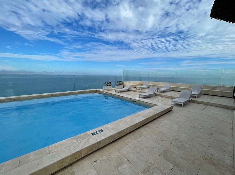 U-GO Apartment in Bocagrande mit Strandblick