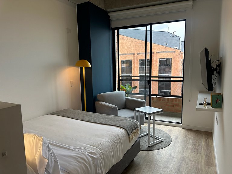 U-GO Studio in Chapinero with Gym and Coworking