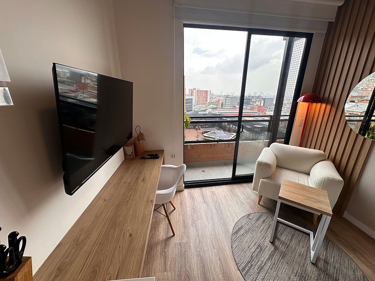 Élégant studio au centre de Bogotá