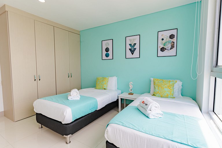 Face à la mer | Appartement à Bocagrande