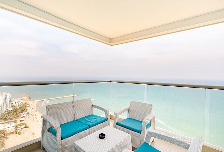 Face à la mer | Appartement à Bocagrande