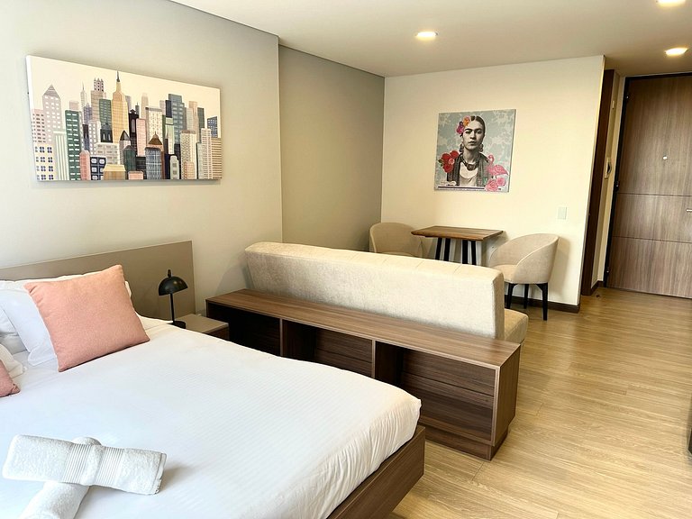 U-GO Studio-Apartment in Bogotá mit Waldblick