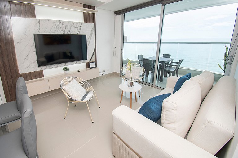 Appartement Premium à Bocagrande avec vue sur la mer