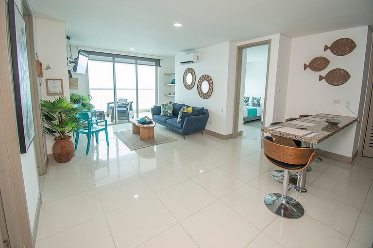 U-GO Apto Con Vista al Mar en Palmetto Beach