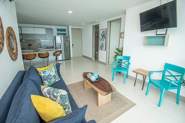 Meerblick aus Premium-Apartment