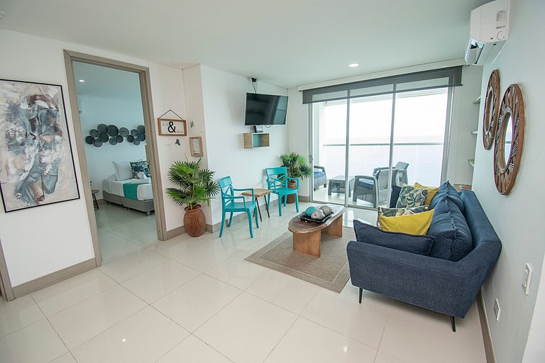 Apto Premium con Vista al Mar