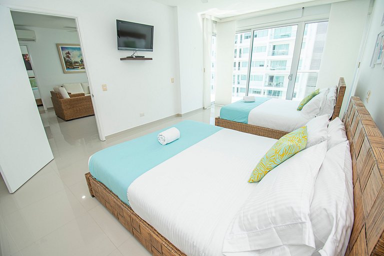 U-GO Elegante Apartamento con Vista a la playa