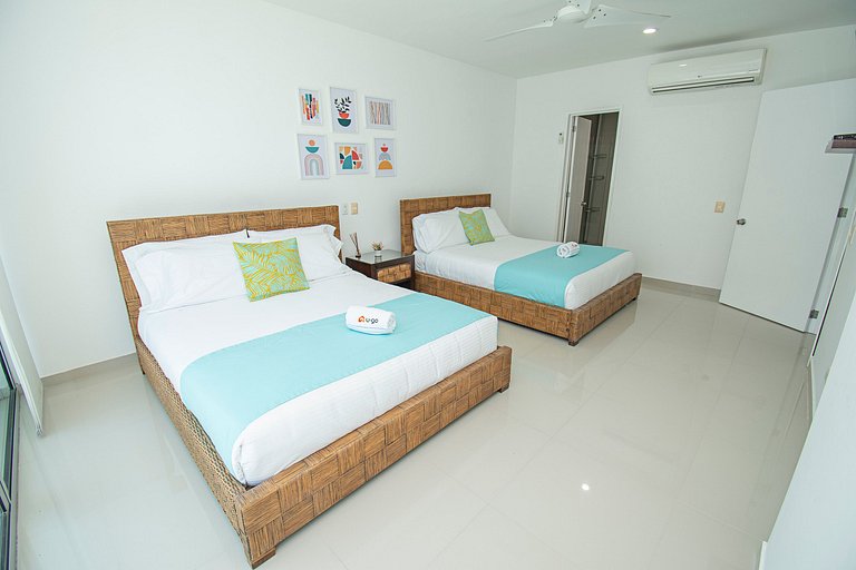 U-GO Elegante Apartamento con Vista a la playa