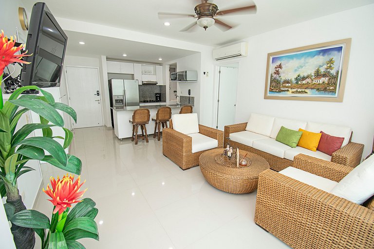 U-GO Elegante Apartamento con Vista a la playa