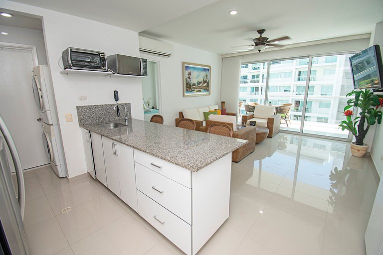 U-GO Elegante Apartamento con Vista a la playa