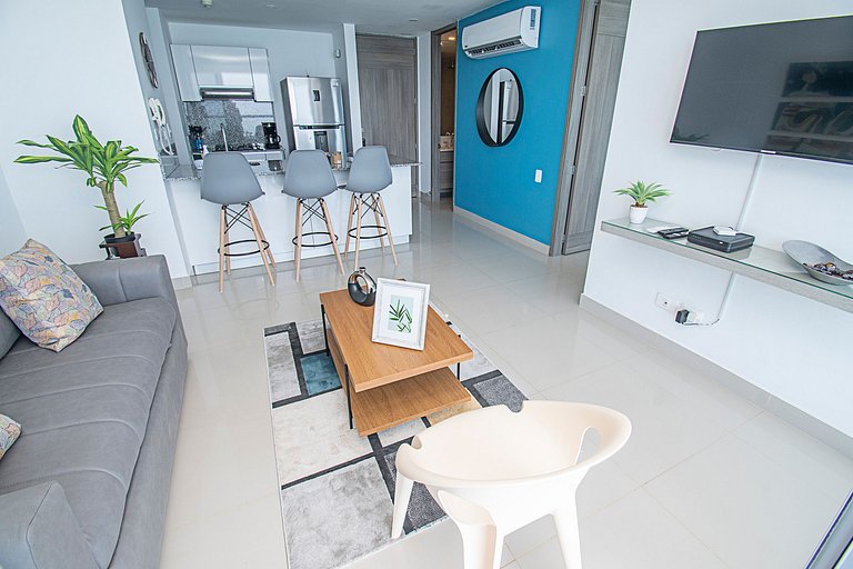 U-GO Apt in Morros City mit Strandblick