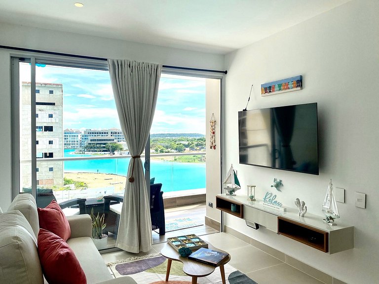 UGO Accommodation with Beautiful Blue Lagoon View