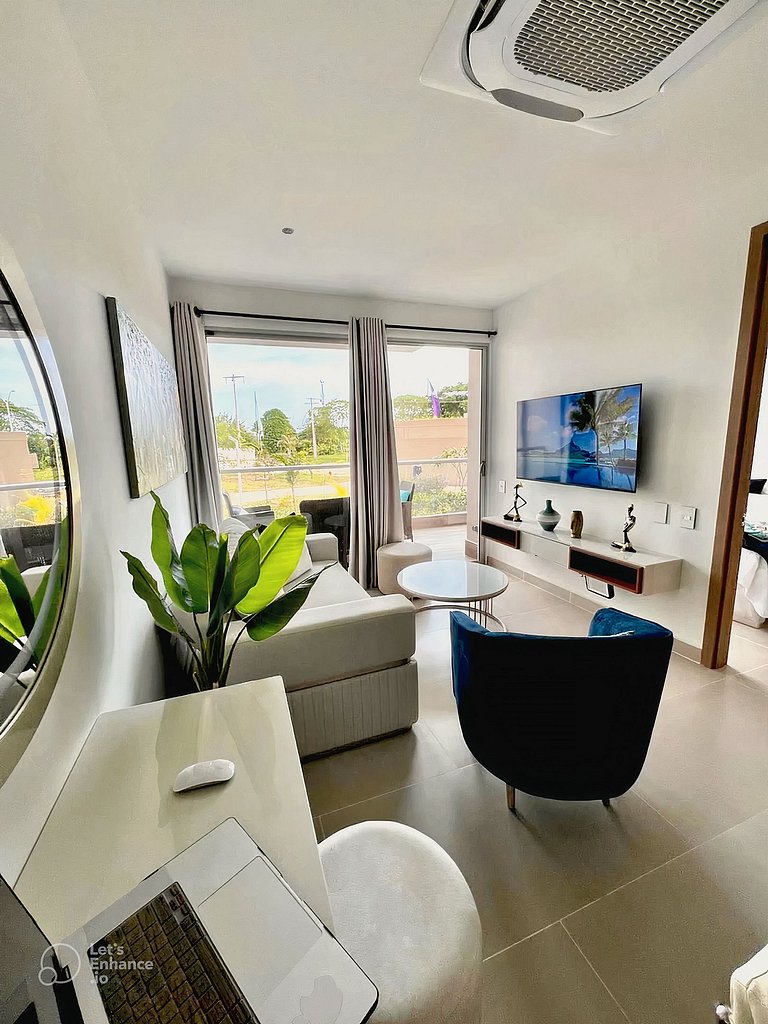 U-GO Apto Moderno con Encantadora Vista al Jardín