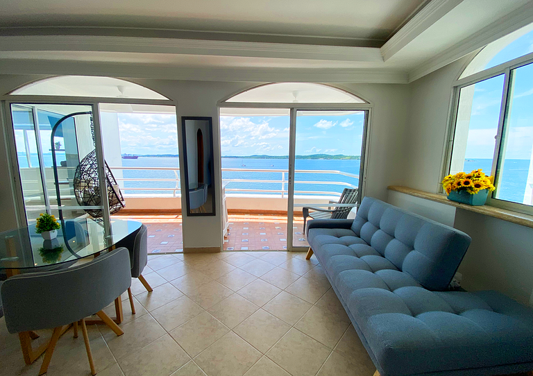 Apartment mit Meerblick in El Laguito