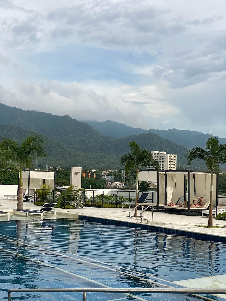 Premium-Apartment in Pozos Colorados mit Whirlpool