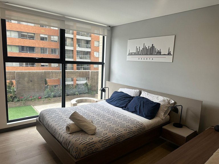 U-GO Studio Apartment with Park View in Bogotá