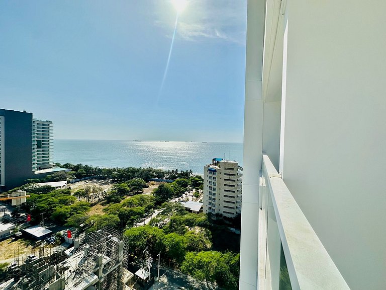 Vue sur la mer et jacuzzi | Suite Premium