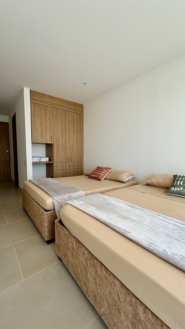 Appartement avec accès à un lagon cristallin