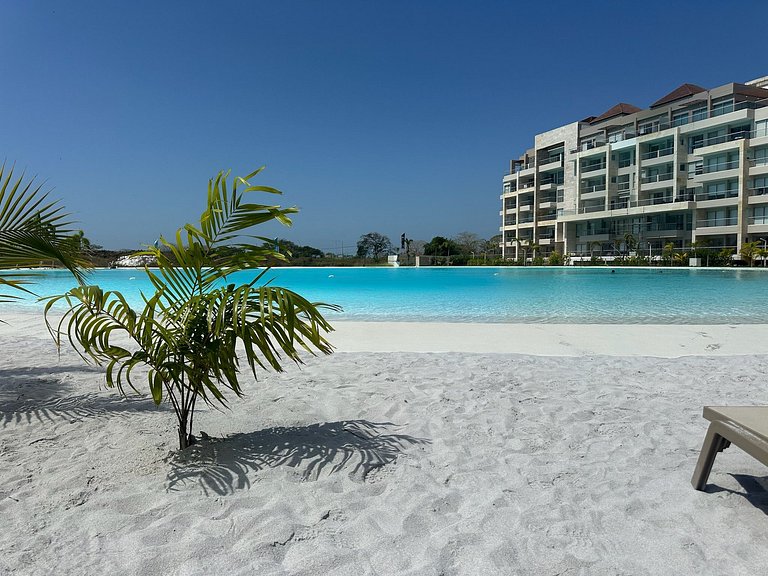 U-GO Apartment in Baia Kristal Künstliche Lagune