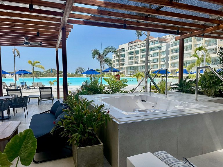 Apartamento con Acceso a Laguna Cristalina