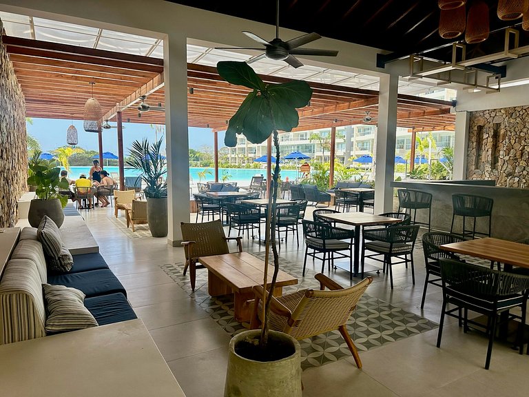 Appartement avec accès à un lagon cristallin