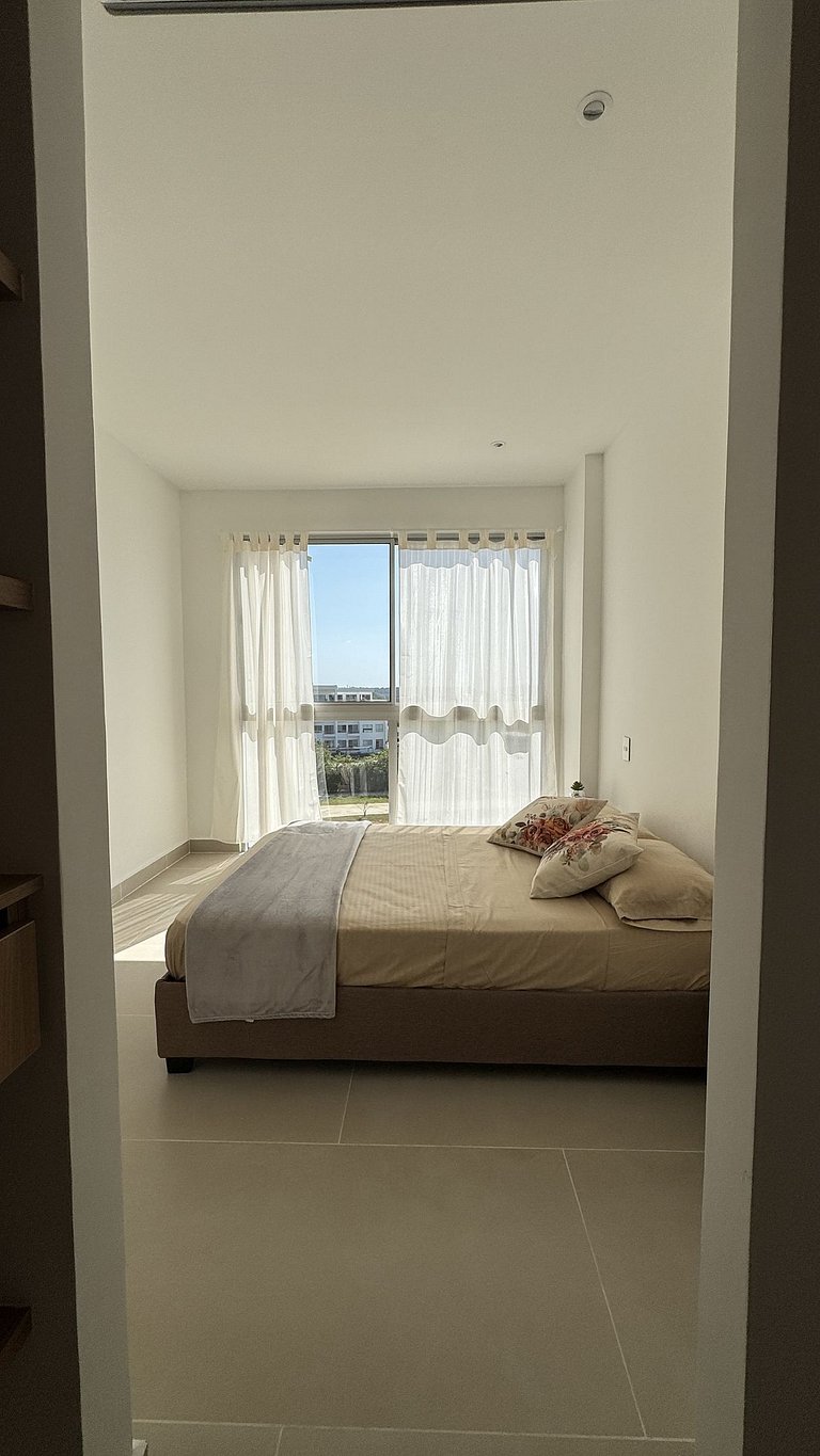 Apartamento con Acceso a Laguna Cristalina