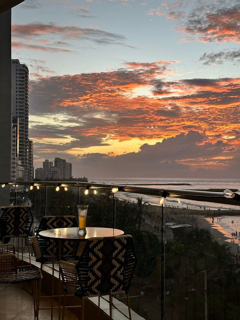 Apartamento premium en Bocagrande con vista al mar