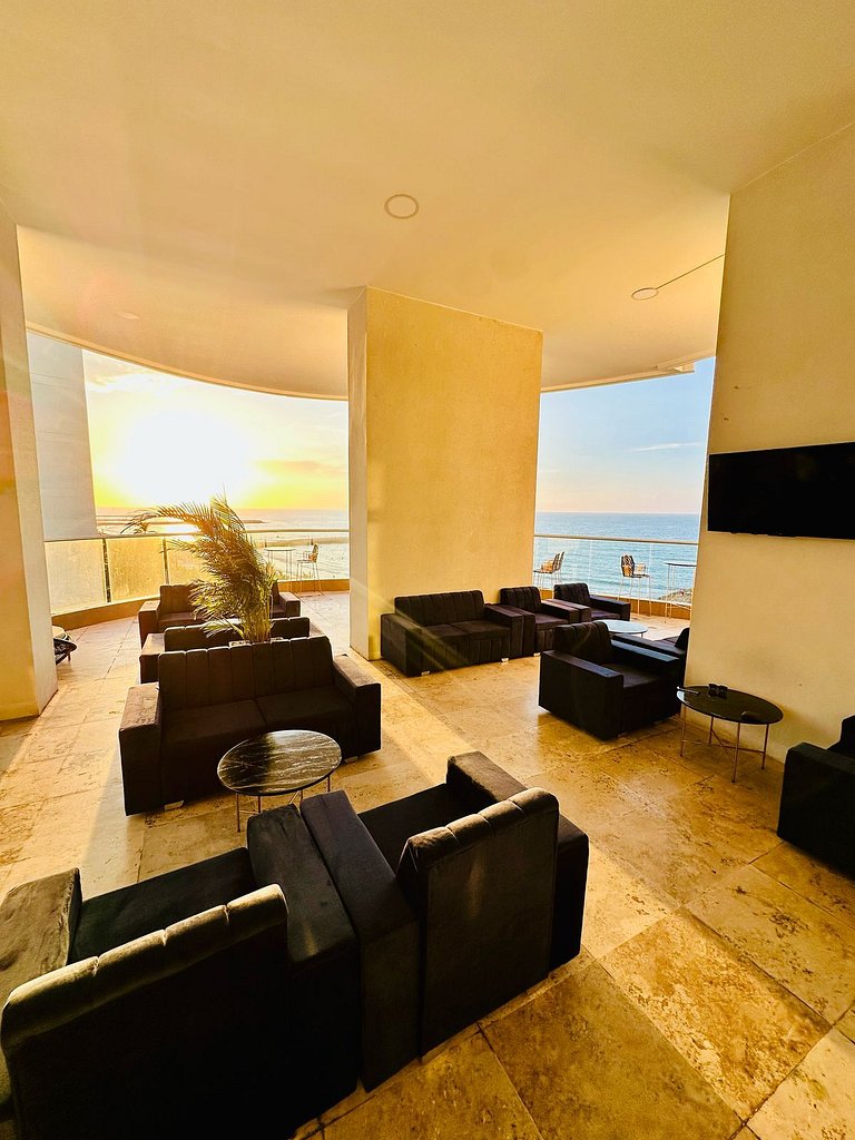 Apartamento premium en Bocagrande con vista al mar