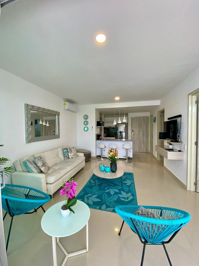 Appartement avec vue sur la mer | Plage privée et piscine