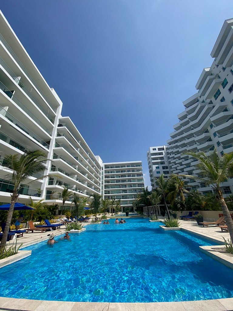 Appartement avec vue sur la mer | Plage privée et piscine