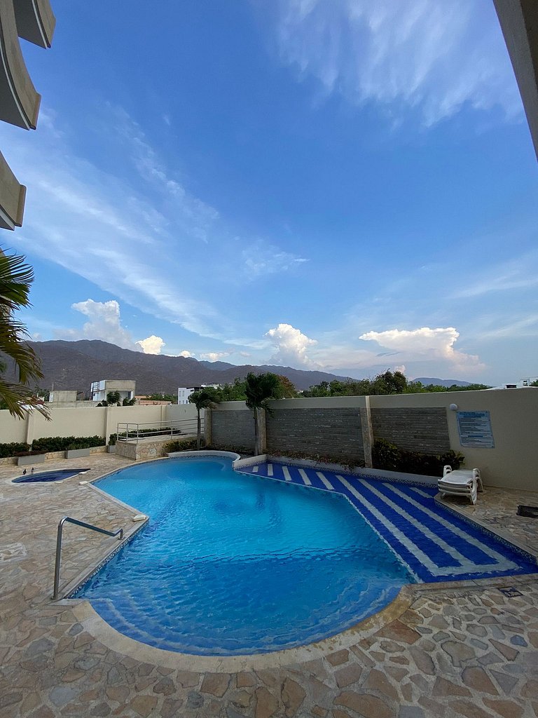 Oasis: Encanto y Confort Frente al Mar en Santa Marta