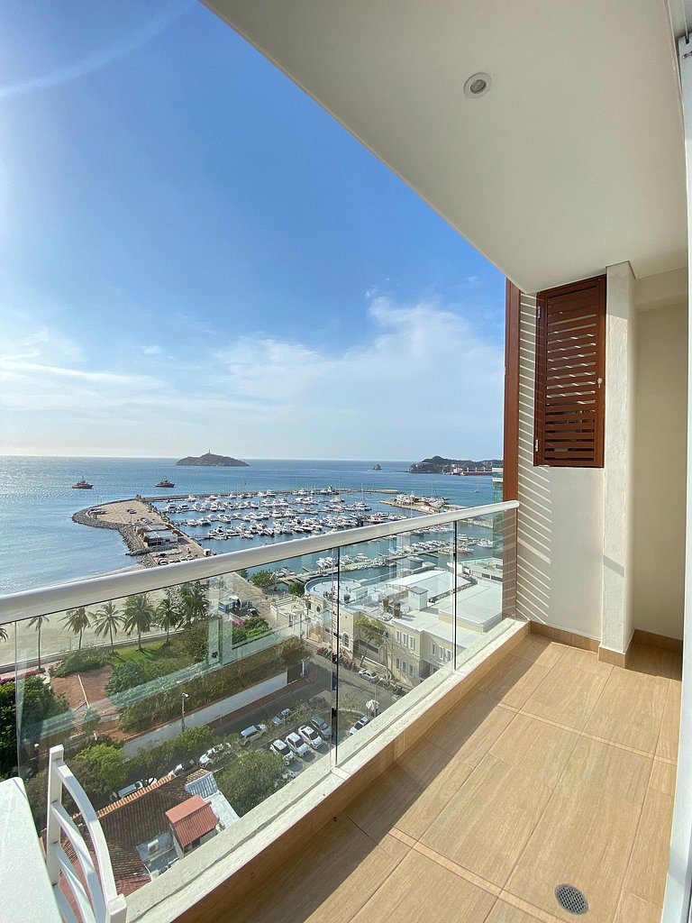 Appartement avec vue sur la marina