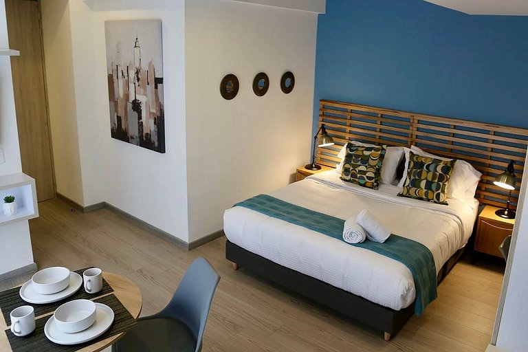 U-GO Studio Apartment in the Heart of Bogotá
