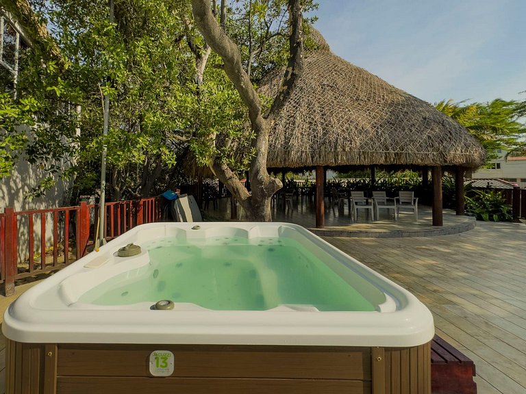 U-GO: Apartment im Beachclub mit Meerblick