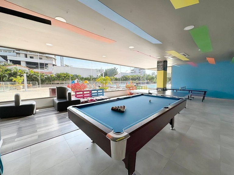 U-GO: Apto en Club de Playa con Vista al Mar