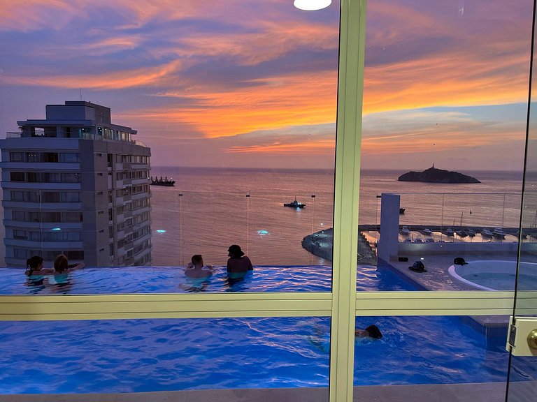 U-GO Apto con Vista a la Marina de Santa Marta