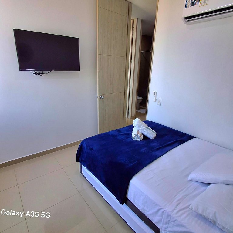 U-GO: Apto en Club de Playa con Vista al Mar