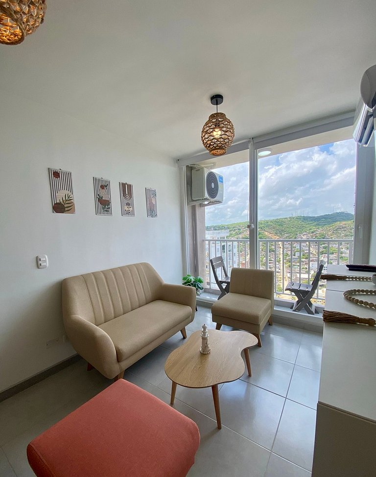 U-GO Apto Premium con Vista al Atardecer