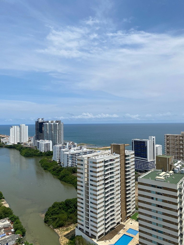 U-GO Modernes Apartment mit Stadt- und Meerblick