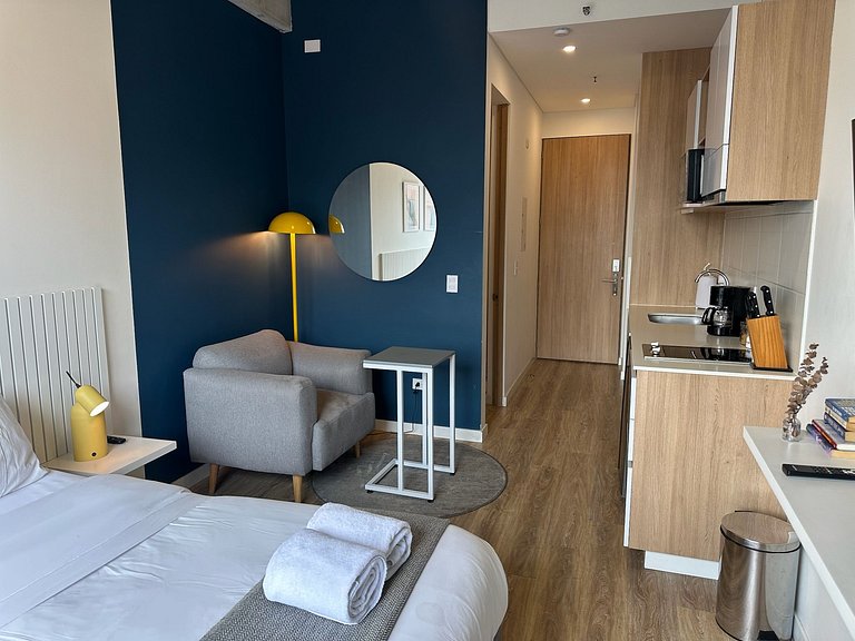 Studio in Chapinero with gym and terrace